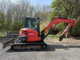 2017 Kubota U55-4 crawler excavator, side view