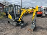 2024 Wacker Neuson ET18 mini excavator, side view