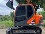 2024 Doosan DX75-9C mini excavator side view