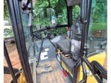 2023 Caterpillar 302 mini excavator cab interior view