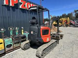 2019 Eurocomach ES25 ZT mini excavator rear view