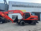 2022 Doosan DH210W wheel excavator, side profile view