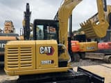 2024 Caterpillar 306E2 crawler excavator, rear three-quarter view