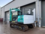 2022 Kobelco SK130LC-11 crawler excavator, rear three-quarter view