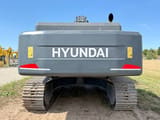 2025 Hyundai R340L SMART crawler excavator rear view