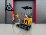 2026 Gorila G-16SE I PRO mini excavator, rear three-quarter view