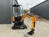 JPC HT-12 mini excavator, side view