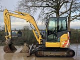 2021 Kobelco SK55SRX-6E mini excavator, side view