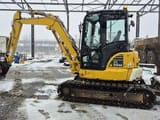 2020 Komatsu PC55MR-5 mini excavator, side view