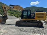 2012 Caterpillar 336E LME crawler excavator side view