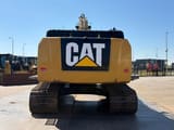 2019 Caterpillar 326FL crawler excavator, rear view