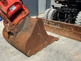 2019 JCB JS175W wheel excavator bucket and blade view