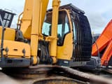 2020 Hyundai R485LVS crawler excavator cab and boom view