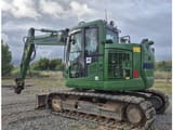 2018 Komatsu PC138US-11 crawler excavator, rear three-quarter view