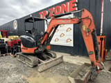 2015 Hitachi ZX29U-3 mini excavator, side view
