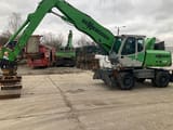 2011 Sennebogen 818M material handler, side profile view
