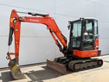 2020 Kubota KX037-4 mini excavator, side view