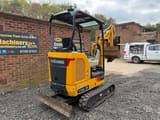 2024 LiuGong 9018F mini excavator, rear three-quarter view
