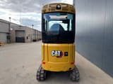 2021 Caterpillar 301.8 mini excavator, rear view