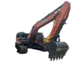 2020 Doosan DX225LC-9C crawler excavator, front three-quarter view