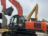 2024 Hitachi Zaxis 350H crawler excavator, side profile view