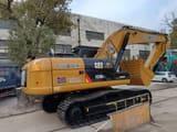 2024 Caterpillar 329D2L crawler excavator, rear three-quarter view