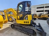 2018 Komatsu PC-55MR mini excavator, side view