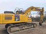 2022 Komatsu PC360NLC-11 crawler excavator, side profile view