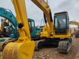 2023 Komatsu PC120-8 crawler excavator, front three-quarter view