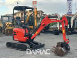 2020 Kubota U17-3A mini excavator, side view