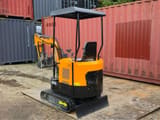 2025 Vicsec VC15 mini excavator, rear three-quarter view