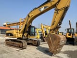 2018 Caterpillar 336D crawler excavator, side view