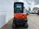 2020 Kubota KX037-4 mini excavator, rear view