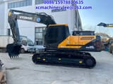 2024 Hyundai HX225HD crawler excavator, side profile view