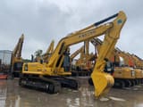 2021 Komatsu PC240 LC crawler excavator, side profile view