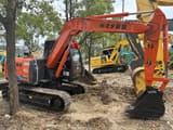 2020 Hitachi ZX70 crawler excavator, side view