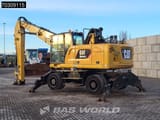 2018 Caterpillar MH3024 material handler, side view