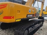 2022 Sany SY215C Pro crawler excavator, rear three-quarter view