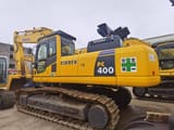 2018 Komatsu PC400-8 crawler excavator, side view