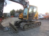 2022 Hyundai HX130 ALCR crawler excavator side view