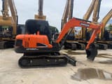 2022 Doosan DX60-9C crawler excavator, side view