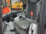 2023 Kubota KX163 mini excavator interior cab view