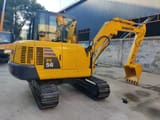 2022 Komatsu PC56 crawler excavator, rear three-quarter view