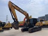 2022 Sany SY215C crawler excavator, side view