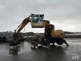 2009 Liebherr A316 LITRONIC wheel excavator side view