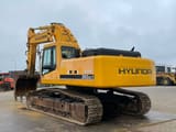 2005 Hyundai R360LC-7 crawler excavator, rear three-quarter view