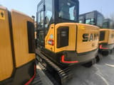 2025 Sany SY60C excavator, rear three-quarter view