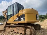 2022 Caterpillar 311C crawler excavator, rear three-quarter view