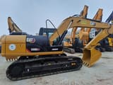 2020 Caterpillar 315D2 GC crawler excavator, side profile view