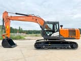 2025 Hitachi Zaxis 220LC crawler excavator side view